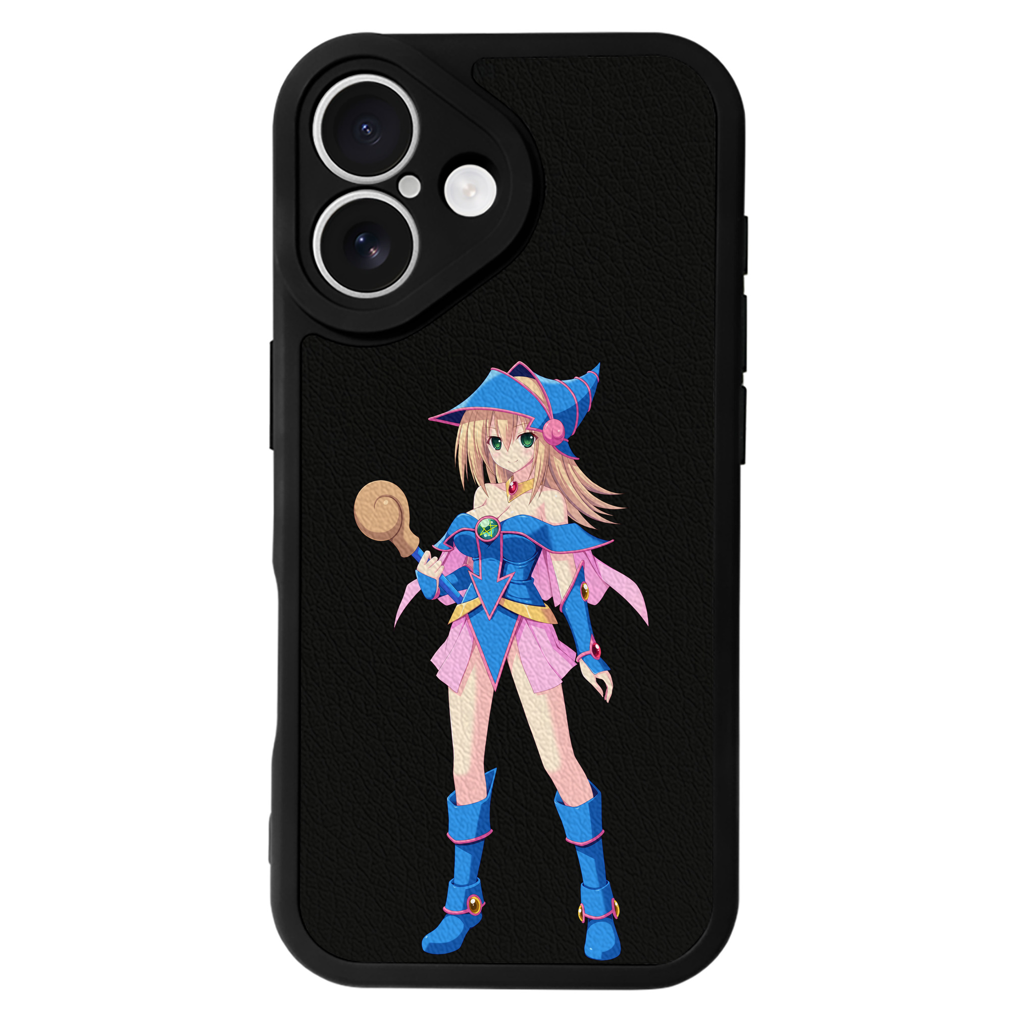 遊☆戯☆王 Yu-Gi-Oh! 【iPhone 16シリーズ対応】シリコンスマホケース（レザー調） 材質：シリコン